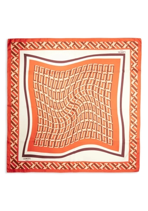 Lancel Monogramme scarf - Orange