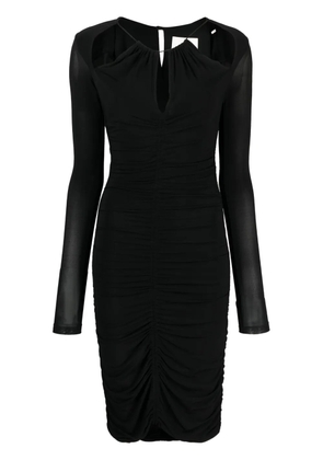 ISABEL MARANT Logane cut-out midi dress - Black