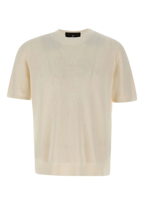 Filippo De Laurentiis cotton ribbed T-shirt - White