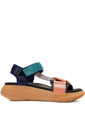ONWUAD ribbon-strap platform sandals - Blue
