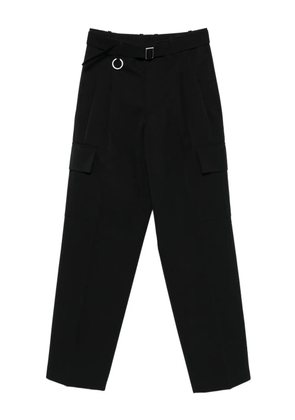 Études Studio belted cargo trousers - Black