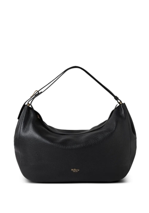 Mulberry Meadow curved leather shoulder bag - Black