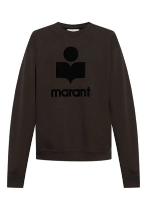 MARANT Mikoy logo crew-neck sweatshirt - Black