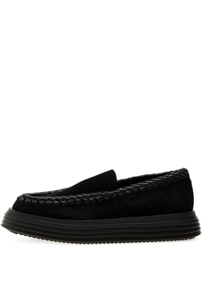 The Antipode braided-platform loafers - Black