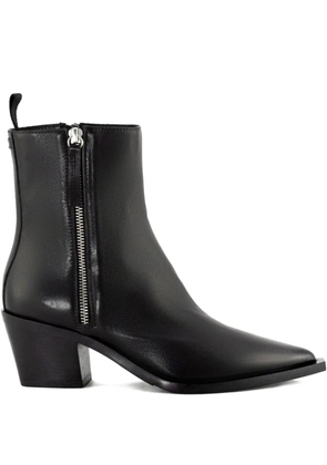 Halmanera 50mm Taby zip boots - Black