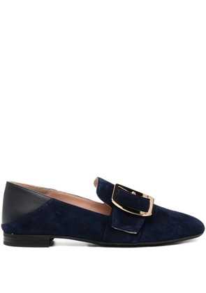 Bally buckle strap loafers - Blue