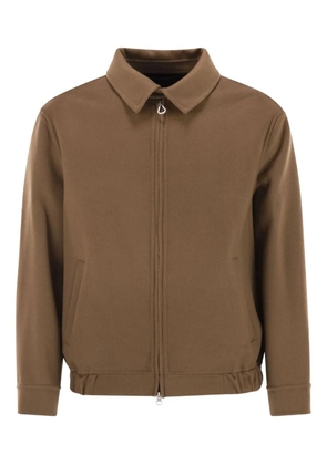 Paltò Vieri zip-fastening jacket - Brown
