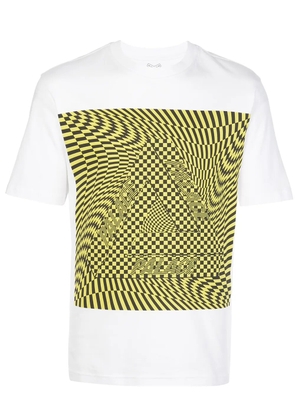 Palace Mash Eye illusion-print T-shirt - White