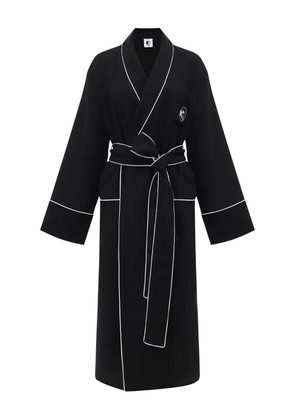 Sleeper Paros linen robe - Black