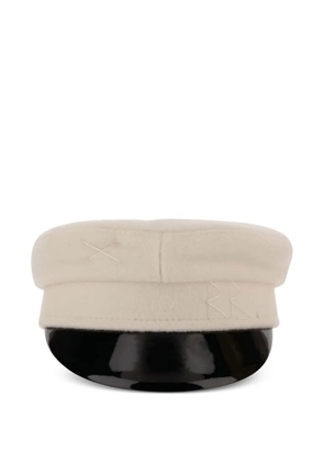Ruslan Baginskiy baker boy cap - White