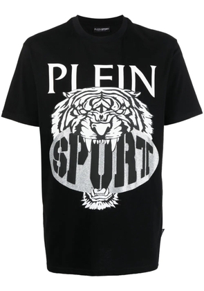 Plein Sport SS Tiger round-neck T-shirt - Black