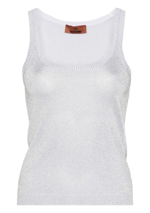 Missoni sleeveless lurex tank top - Grey