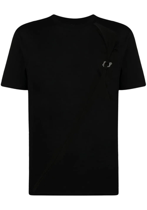 HELIOT EMIL Morphed Carabiner cotton T-shirt - Black