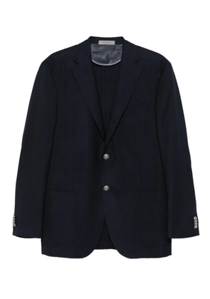 Corneliani two-button patch-pocket blazer - Blue