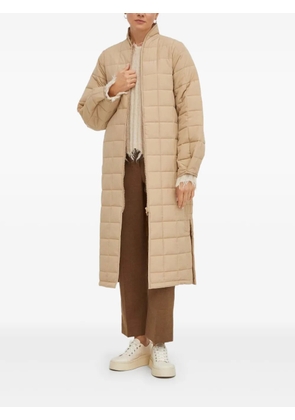 Rains long-sleeve quilted jacket - Neutrals
