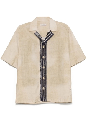 Tintoria Mattei graphic-print shirt - Neutrals