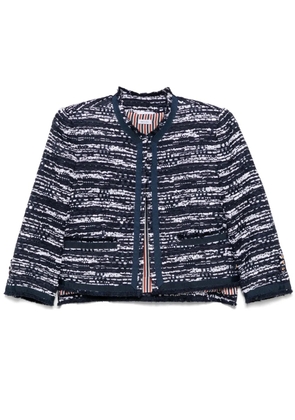 Thom Browne tweed jacket - Blue