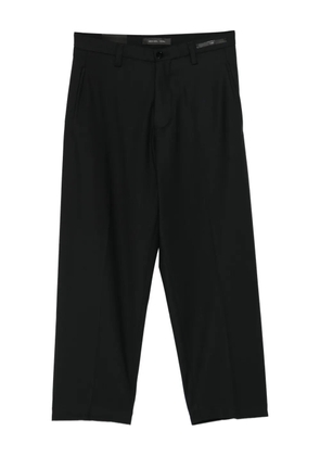michael coal straight-leg cropped trousers - Black