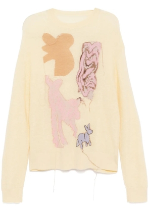 JNBY jacquard jumper - Yellow