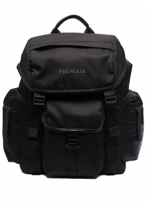 Premiata Booker logo-print backpack - Black