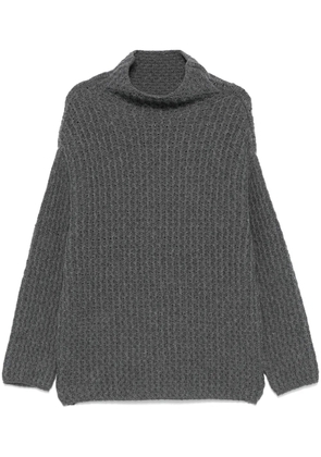 Forme D'expression chunky ribbed-knit sweater - Grey