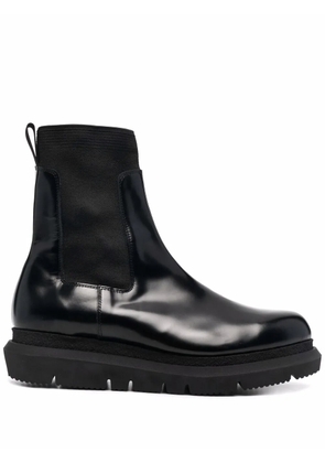 sacai chunky Chelsea boots - Black