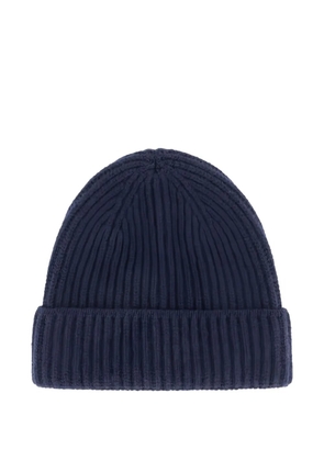 DORIANI ribbed beanie hat - Blue