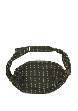 KAPITAL patterned shoulder bag - Green