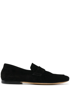 Officine Creative suede penny loafers - Black