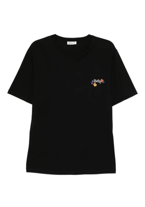 Bally logo-print cotton T-shirt - Blue