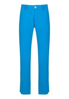 Amir Slama straight-leg trousers - Blue