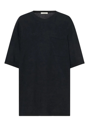 The Row cotton T-shirt - Black