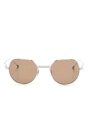 Thom Browne Eyewear round-frame sunglasses - Silver