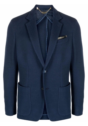 Billionaire tailored-fit single-breasted blazer - Blue