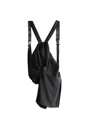 Yohji Yamamoto knot detail backpack - Black