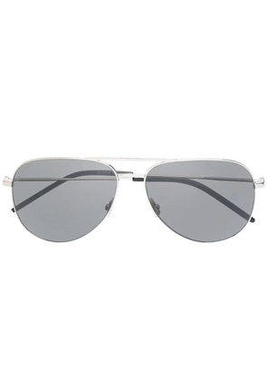 Saint Laurent Eyewear pilot-frame sunglasses - Black