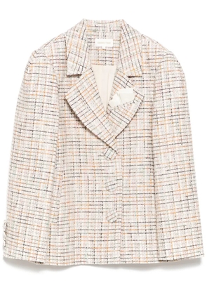 SHUSHU/TONG Oversized blazer - Neutrals