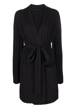 JOSEPH tie-waist cashmere cardigan - Blue