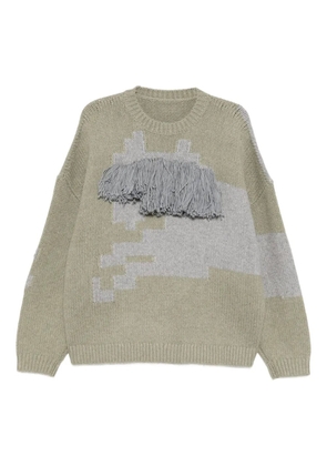 CROQUIS long-sleeve sweater - Green