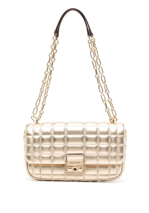 Michael Kors large Tribeca quilted shoulder bag - Gold