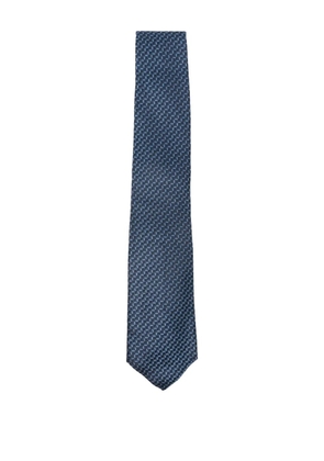 Canali patterned tie - Blue
