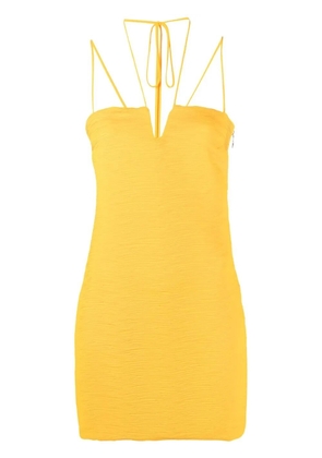 Patrizia Pepe fitted mini dres - Orange