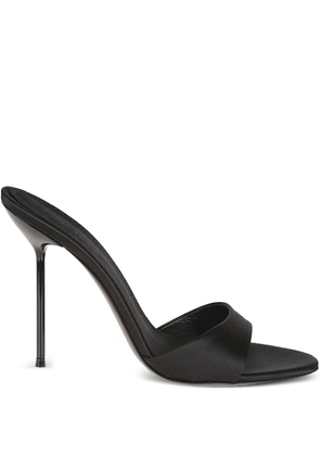 Paris Texas 105mm stiletto-heel mules - Black