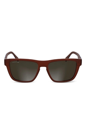 Lacoste square-frame sunglasses - Red