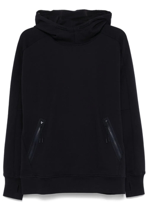 C.P. Company Goggles-detail hoodie - Blue
