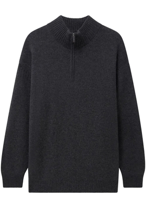 Pringle of Scotland zip cashmere jumper - Grey