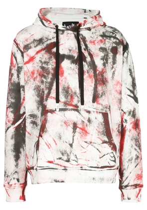Haculla hand painted hoodie - Red