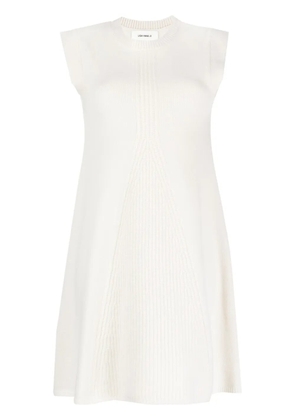 Lisa Yang Naomi knitted cashmere minidress - White