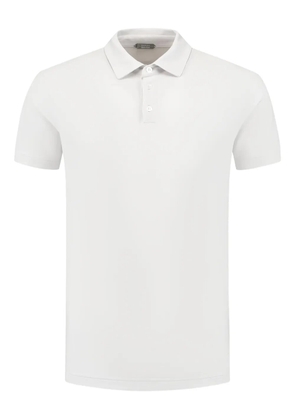 Zanone piqué polo shirt - White