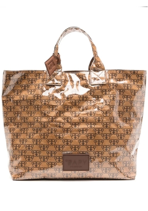 BAPY BY *A BATHING APE® logo tote bag - Brown